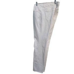 Jones New York Bryant Park Slim White Jeans size Petite 12